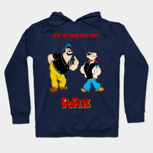 Popeye and Bluto Hoodie